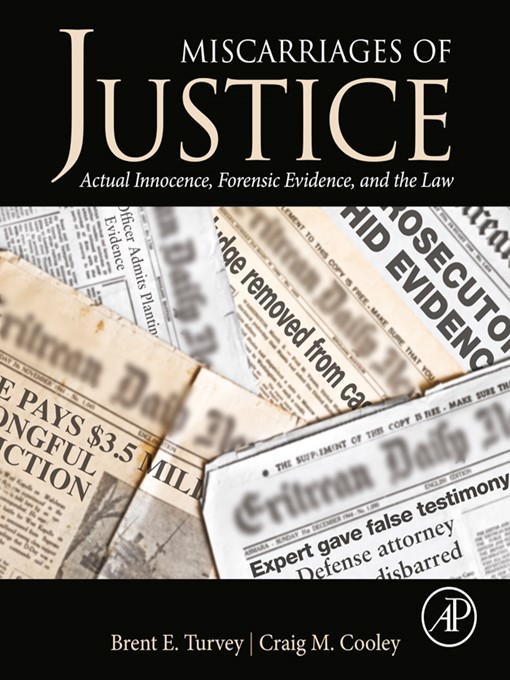 Title details for Miscarriages of Justice by Brent E. Turvey - Available